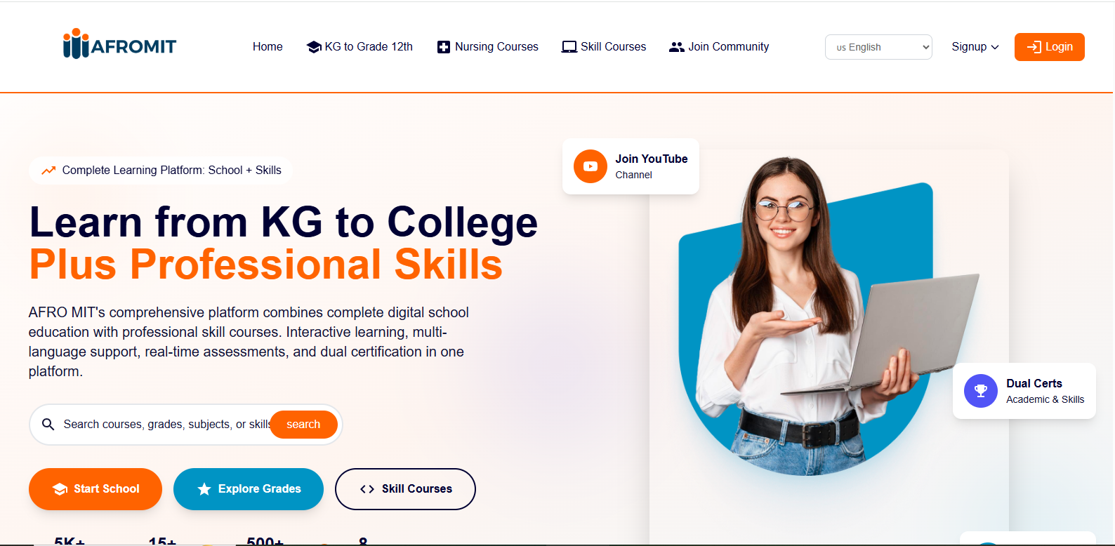 AFROMIT — Amharic Language LMS for African Students